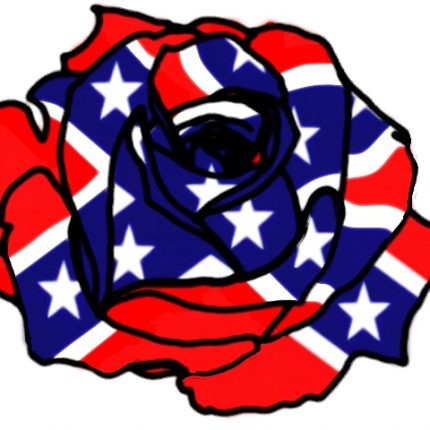 rebel rose sticker