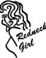 redneck girl die cut decal 202