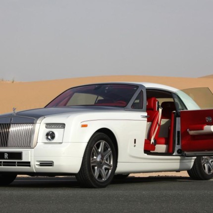 Rolls Royce Phantom Coupe Shaheen Color Vinyl Sticker