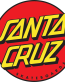 santa cruz SKATEBOARD LOGO STICKER