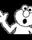 Sesame Street Elmo Waving Decal Sticker