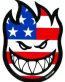 skateboard logo usa flag sticker