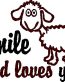 SMILE GOD Loves You Die Cut Vinyl Decal Sticker