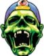 stroke-face zombie sticker