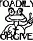 TOADILY Forgiven Die Cut Vinyl Decal Sticker