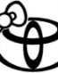 toyota with bow diecut decal