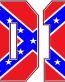 01 Rebel Dukes Race Number Sticker