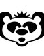03c Panda Head Decal