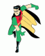 Robin Color Sticker