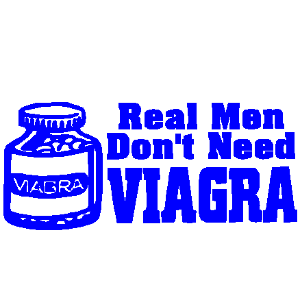 Real Men Viragra sticker - 746