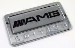 amg special edition adhesive chrome emblem