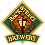 backstreet brewery logo sticker