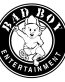 bad-boy-records-logo Round B&W Sticker