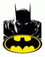 Bat Color Diecut Decal 6