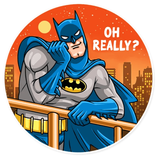 batman comic book_sticker 16