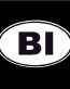 BI Oval Decal