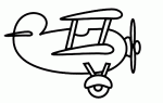 Biplane Clipart