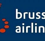 brussels airlines logo blue background