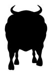 Bull Vinyl Decal 010