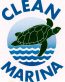Clean Marina Logo Sticker