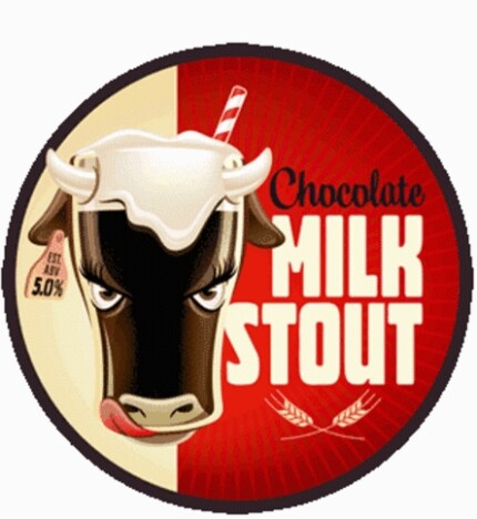 Craft a Brew Chocolate Milk Stout Beer Sticker