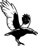 Crow Crows Animal Animals Vinyl Decal Sticker