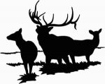 Deer Hunting Decal Sticker 2