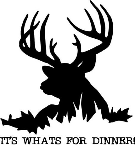 Deer Hunting Diecut Vinyl Stickers 2