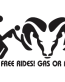 dodge no free rides decal