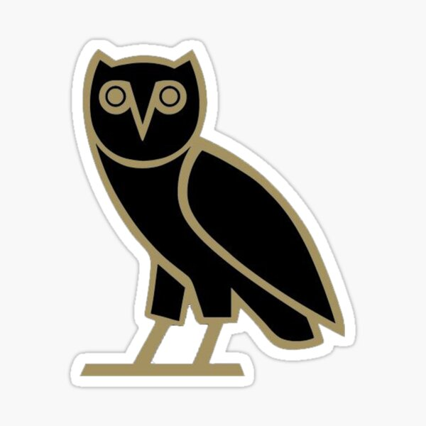 Drake Owl band sticker