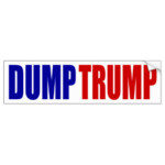 DUMP TRUMP STICKER 3