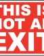 Exit Entrance Signs and Banners 03