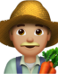 farmer man emoji