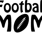 Football Mom 2 Sport Spirit Decal