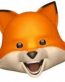 fox head happy emoji