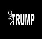 fuck-trump die cut funny car sticker