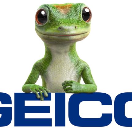 Geico Logo with Gecko