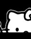 Hello K Waving Decal Sticker