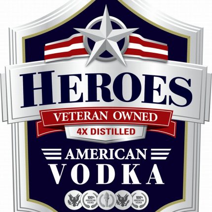 Heroes Vodka Logo Decal