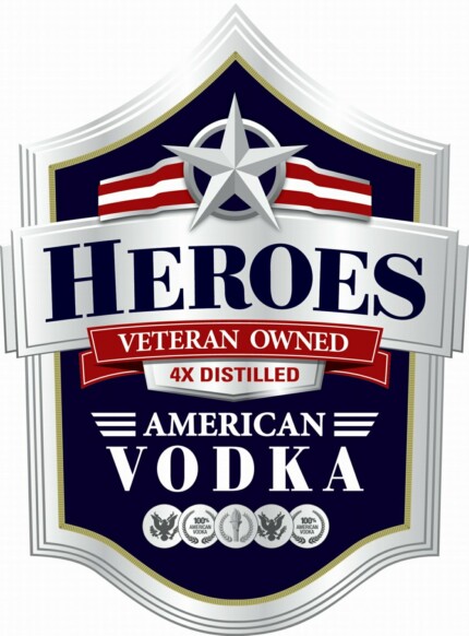 Heroes Vodka Logo Decal