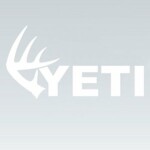 Hunting Deer Yeti Diecut Decal