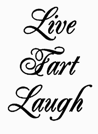 live fart laugh die cut decal