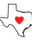 Love Texas Sticker