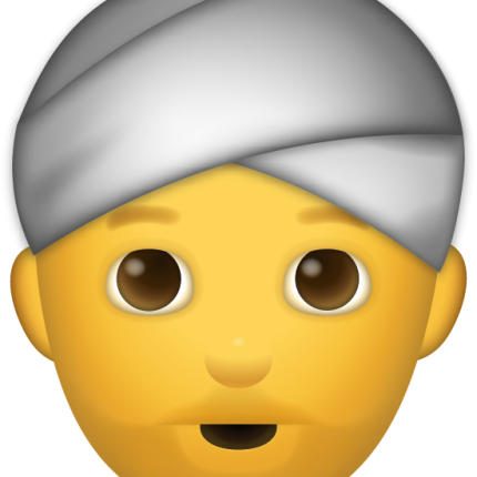 Man_With_Turban_Emoji BEARDED