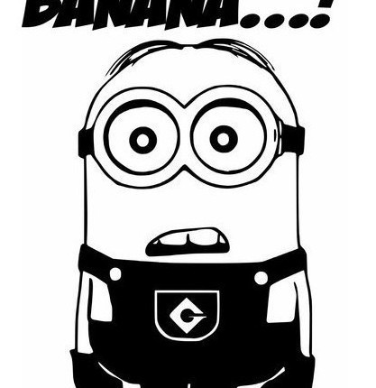 Minion Banana Decal