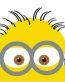 Minion Color Peeper Sticker 2