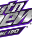 mountain dew GAME FUEL ELECTRIFYING BERRY sticker