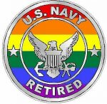 NAVY RETIRED flag pride