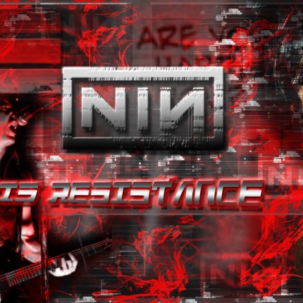 Nine Inch Nails Color Band Decal