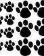 Paw Print Decals 44